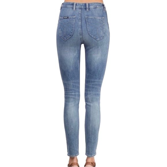 ROLLA’S West Coast Super Skinny Jeans Underground Blue 29R - Picture 4 of 12